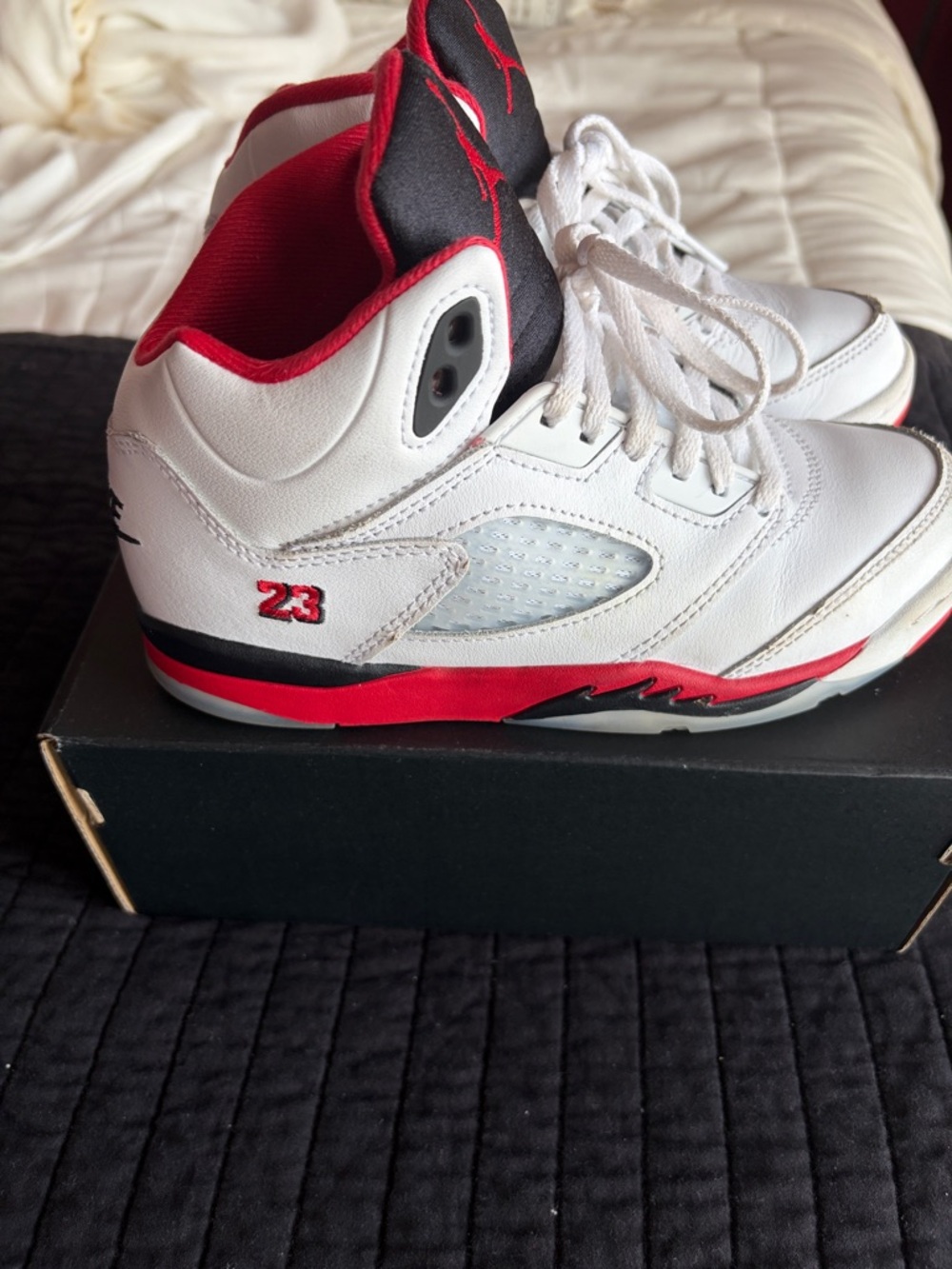 Jordan Retro 5 Kids 3Y - Picture 4 of 9